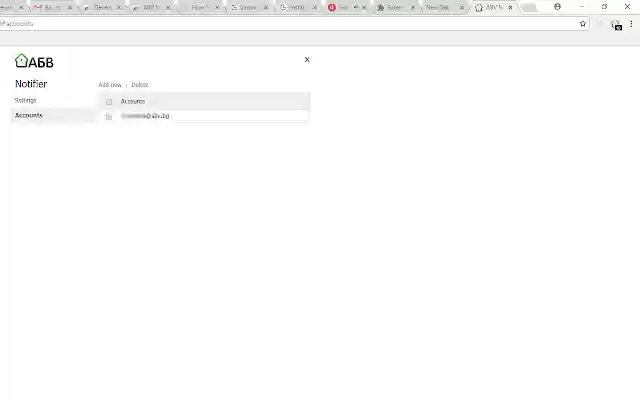 ABV Notifier din magazinul web Chrome va fi rulat cu OffiDocs Chromium online