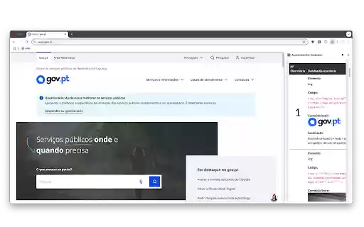 AccessMonitor Extension  from Chrome web store to be run with OffiDocs Chromium online