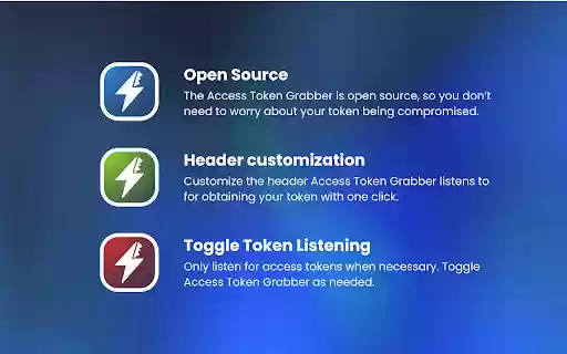 Access Token Grabber  from Chrome web store to be run with OffiDocs Chromium online