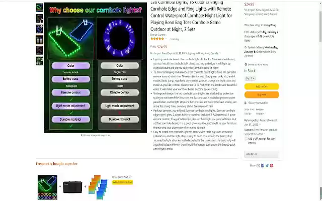 account asin detail  from Chrome web store to be run with OffiDocs Chromium online