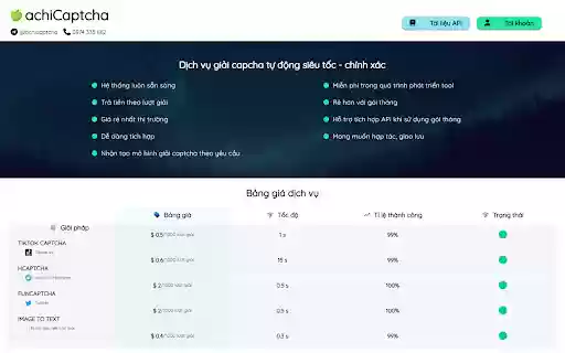 AchiCaptcha: Captcha Solver  from Chrome web store to be run with OffiDocs Chromium online