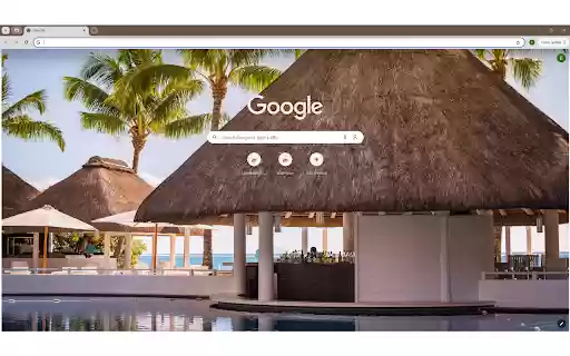 a chic bar at the poolside of a beach resort  from Chrome web store to be run with OffiDocs Chromium online