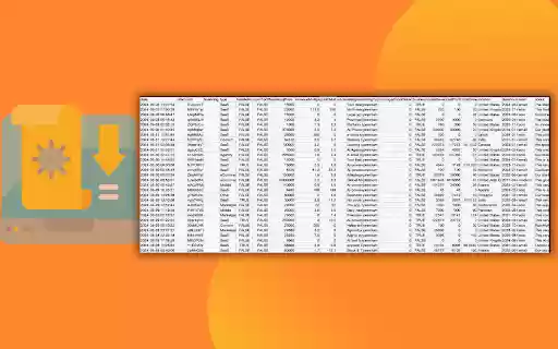 Acquire Listing Scraper  from Chrome web store to be run with OffiDocs Chromium online