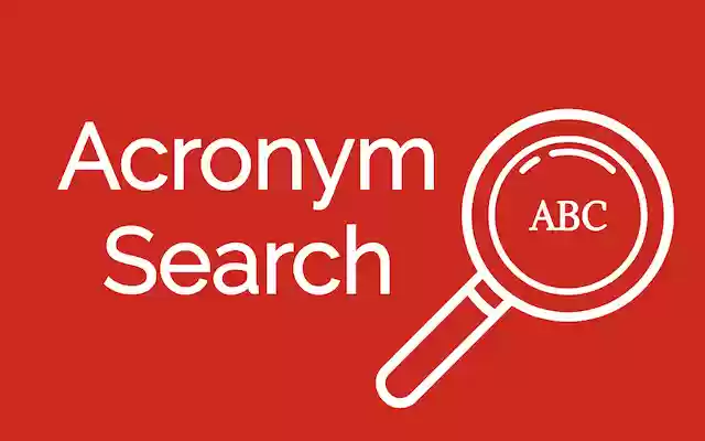 Acronym Search from Chrome web store to be run with OffiDocs Chromium online Acronym Search from Chrome web store to be run with OffiDocs Chromium online
