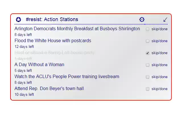 Action Stations  from Chrome web store to be run with OffiDocs Chromium online