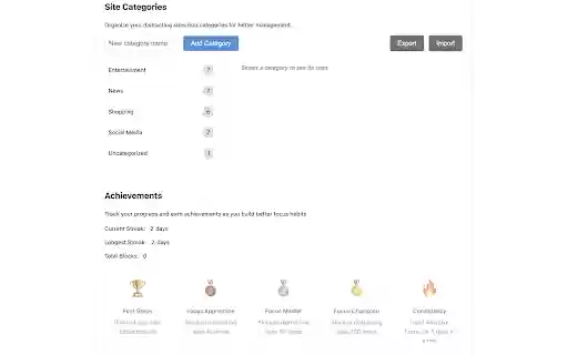 Adaptive Focus  from Chrome web store to be run with OffiDocs Chromium online