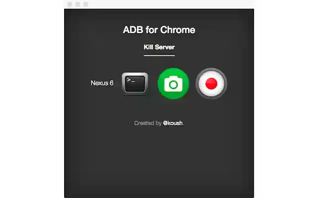 ADB for Chrome from Chrome web store to be run with OffiDocs Chromium online ADB for Chrome from Chrome web store to be run with OffiDocs Chromium online