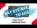 Adblocker Plus for Youtube ™ من متجر Chrome الإلكتروني ليتم تشغيله باستخدام OffiDocs Chromium عبر الإنترنت