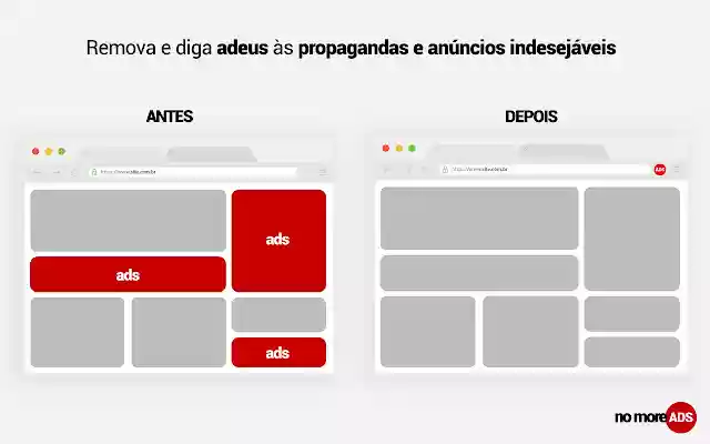 Adblock No More Ads  from Chrome web store to be run with OffiDocs Chromium online
