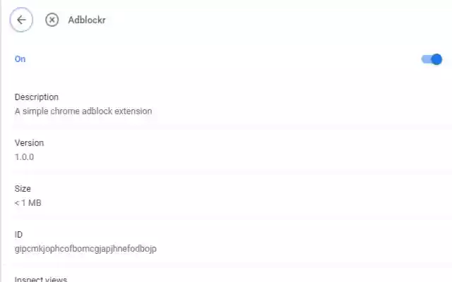 Adblockr from Chrome web store to be run with OffiDocs Chromium online Adblockr from Chrome web store to be run with OffiDocs Chromium online