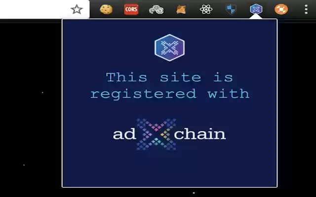 adChain Verified  from Chrome web store to be run with OffiDocs Chromium online