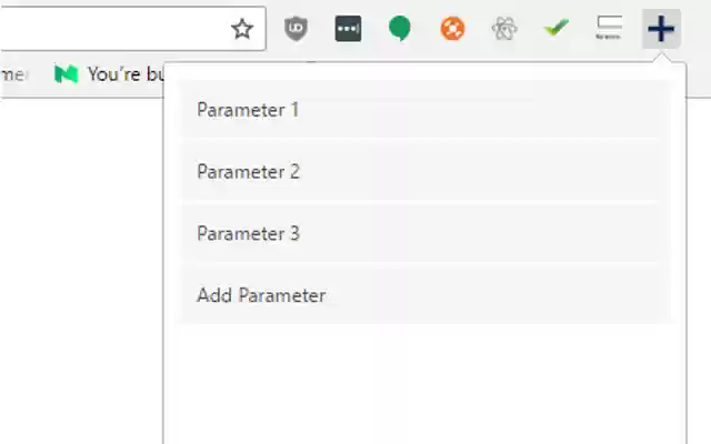 AddParam from Chrome web store to be run with OffiDocs Chromium online AddParam from Chrome web store to be run with OffiDocs Chromium online