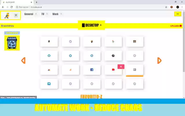 Add Shortcut Tool  from Chrome web store to be run with OffiDocs Chromium online