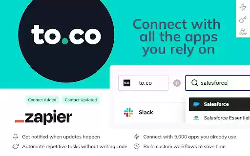 Add to.co Capture prospects as you browse  from Chrome web store to be run with OffiDocs Chromium online