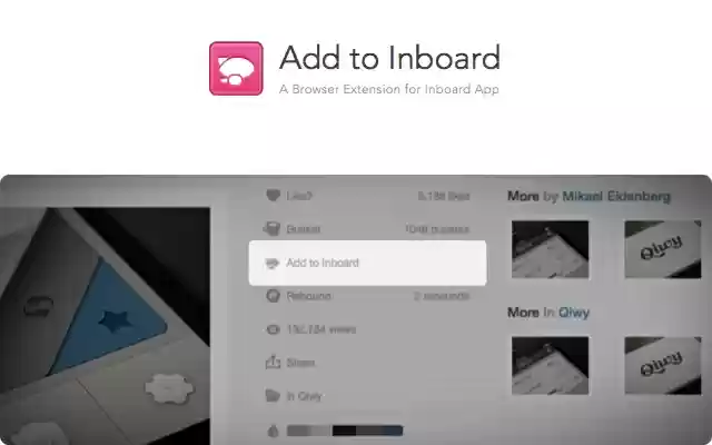 Add to Inboard  from Chrome web store to be run with OffiDocs Chromium online