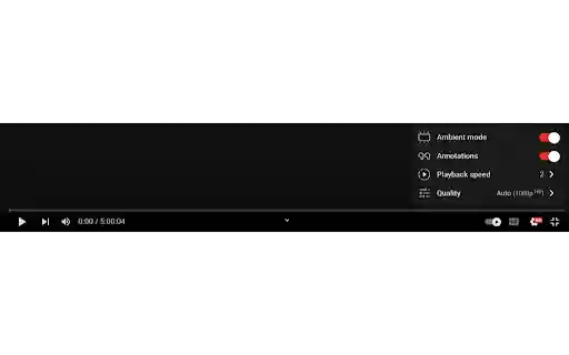 Adjust video length based on playback rate  from Chrome web store to be run with OffiDocs Chromium online