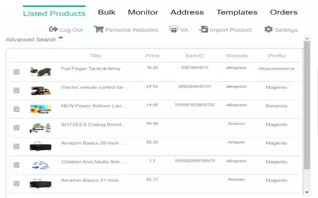ADM  from Chrome web store to be run with OffiDocs Chromium online