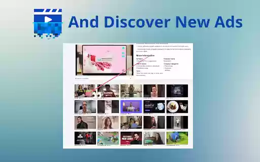AdScan: Save Facebook, TikTok  YouTube Ads  from Chrome web store to be run with OffiDocs Chromium online