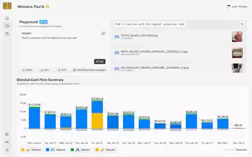 Adscorn Portable Google Ads  Meta Ads AI Analysts  from Chrome web store to be run with OffiDocs Chromium online