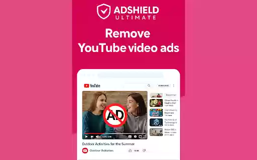AdShield Ultimate Ad Blocker for YouTube  from Chrome web store to be run with OffiDocs Chromium online