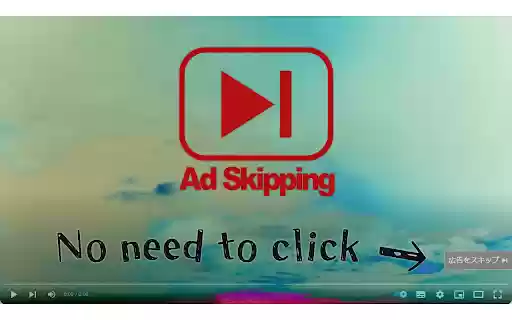 Ad Skipping for YouTube™  from Chrome web store to be run with OffiDocs Chromium online
