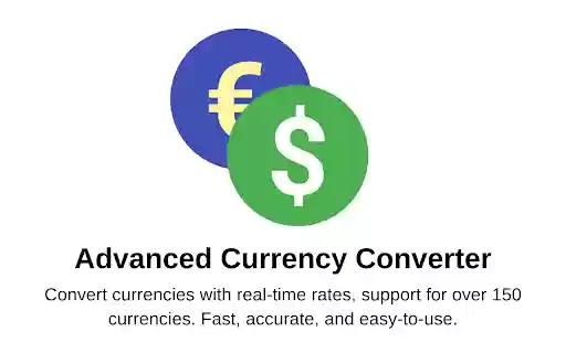 Advanced Currency Converter Real Time Exchange Rates  Dark Mode  from Chrome web store to be run with OffiDocs Chromium online