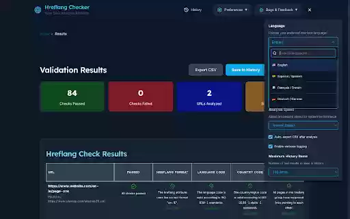Advanced Hreflang Module  from Chrome web store to be run with OffiDocs Chromium online