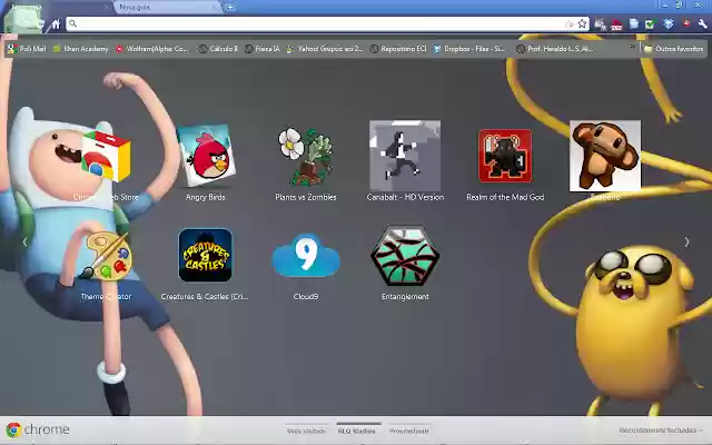 Adventure Time Finn, Jake and BMO  from Chrome web store to be run with OffiDocs Chromium online