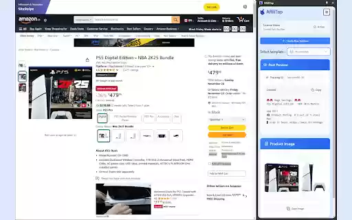 AffiliTap from Chrome web store to be run with OffiDocs Chromium online AffiliTap from Chrome web store to be run with OffiDocs Chromium online