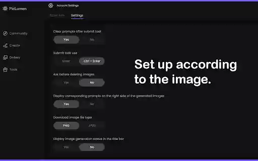 AGPiclumen Piclumen Auto Prompt  from Chrome web store to be run with OffiDocs Chromium online
