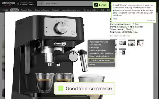 AI Alt Text Generator | AltTextLab.com  from Chrome web store to be run with OffiDocs Chromium online