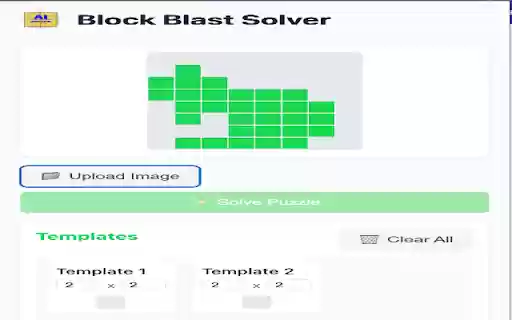 AI Block Blast Solver  from Chrome web store to be run with OffiDocs Chromium online