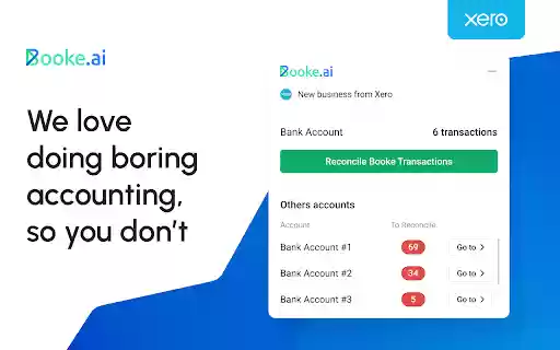 AI Bookkeeper by Booke AI  from Chrome web store to be run with OffiDocs Chromium online