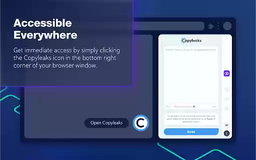 AI Content Detector Copyleaks  from Chrome web store to be run with OffiDocs Chromium online