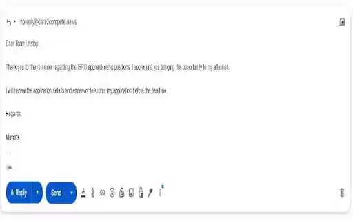AI Email Assistant  from Chrome web store to be run with OffiDocs Chromium online
