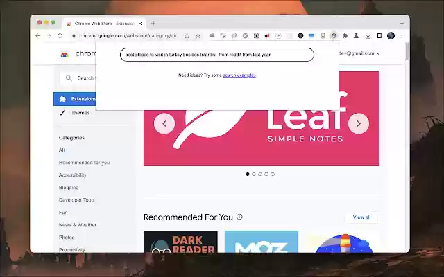 AI Helper for advanced Google Search  from Chrome web store to be run with OffiDocs Chromium online
