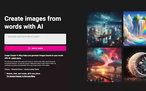 AI Image Generator Text Generate Image  from Chrome web store to be run with OffiDocs Chromium online