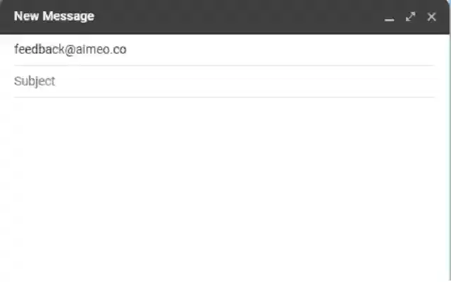 Chrome 网上商店的 Aimeo 反馈助手将与 OffiDocs Chromium 在线一起运行
