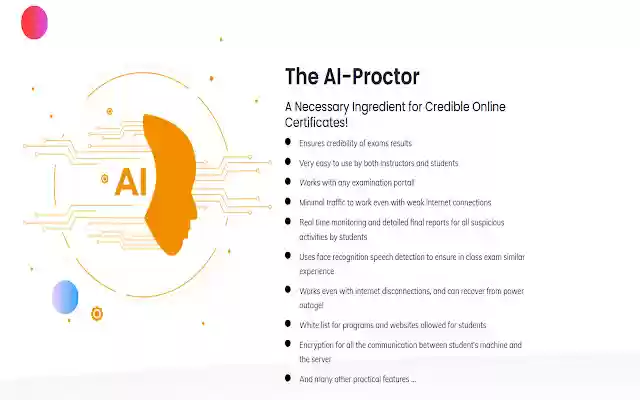 AI Proctor Moodle  from Chrome web store to be run with OffiDocs Chromium online