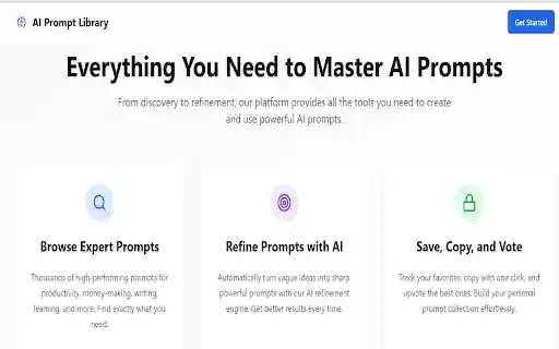 AI Prompt Library  from Chrome web store to be run with OffiDocs Chromium online