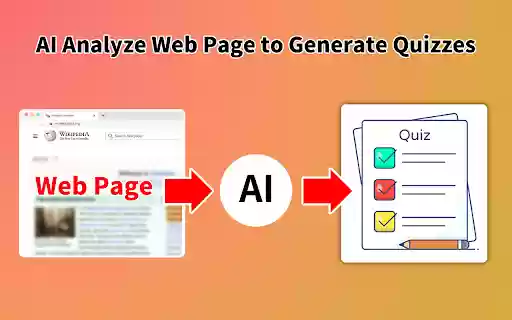 AI Quiz Maker  from Chrome web store to be run with OffiDocs Chromium online
