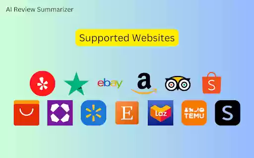 AI Review Summarizer Get ChatGPT Review Analysis in One Click  from Chrome web store to be run with OffiDocs Chromium online
