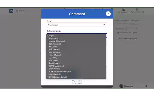 AIssist Connect . Comment . Engage.  from Chrome web store to be run with OffiDocs Chromium online