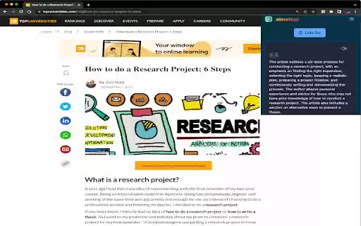 aisumup  from Chrome web store to be run with OffiDocs Chromium online