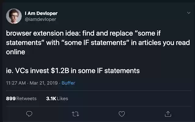 AI to IF  from Chrome web store to be run with OffiDocs Chromium online