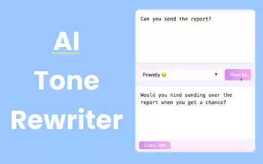 AI Tone Rewriter  from Chrome web store to be run with OffiDocs Chromium online