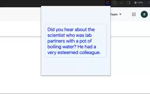 aiToolHub.tech Dad Jokes  from Chrome web store to be run with OffiDocs Chromium online