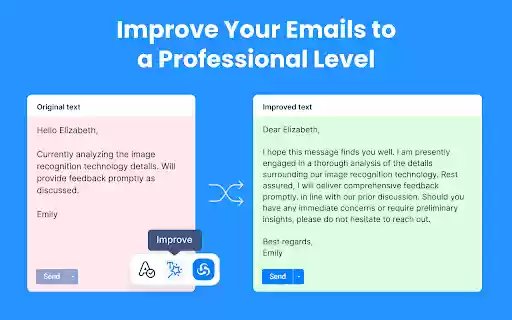 AI Writer and Grammar Checker Tool – AImReply  from Chrome web store to be run with OffiDocs Chromium online