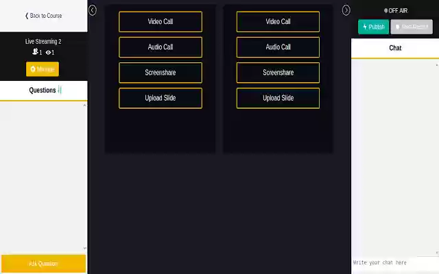 Ajardia Pharmacourse Screen Sharing  from Chrome web store to be run with OffiDocs Chromium online
