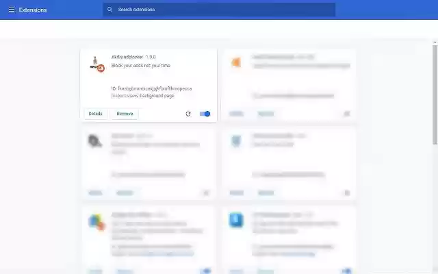 Akdis adblocker  from Chrome web store to be run with OffiDocs Chromium online